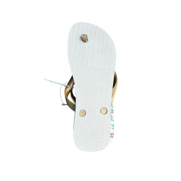 Havaianas woman’s 9 tropicalia vibes floral flip flop vacation beach - Picture 3 of 5